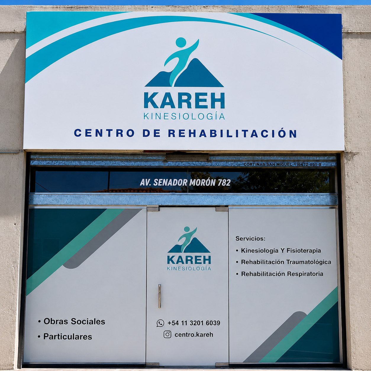 Frente del local de Kareh en Av. Senador Morón 782