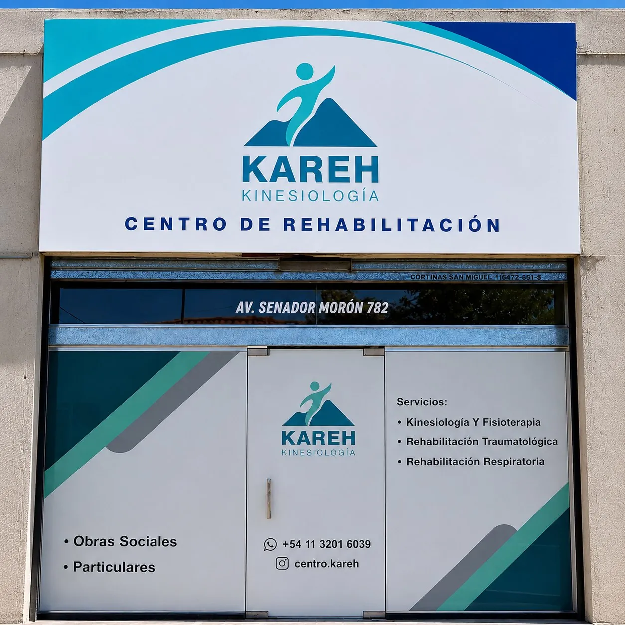 Frente del local de Kareh en Av. Senador Morón 782